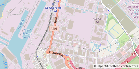 Map of Bristol