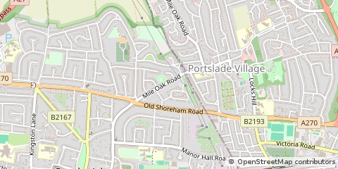 Map of Brighton