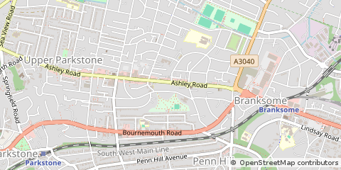 Map of Poole