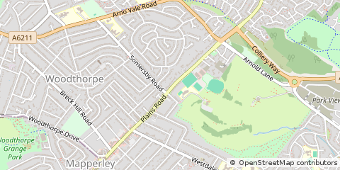 Map of Nottingham
