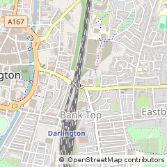 Map of Darlington