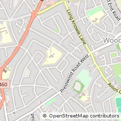 Map of Wolverhampton