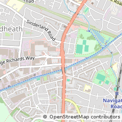 Map of Altrincham