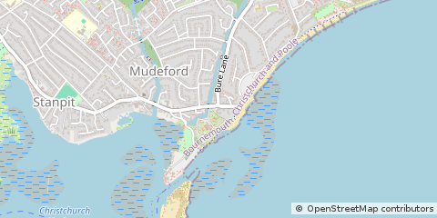 Map of Christchurch