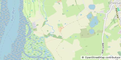 Map of Poulton LE Fylde, Lancashire