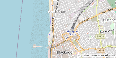 Map of Blackpool