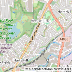 Map of Brierley Hill, West Midlands