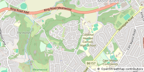 Map of Leeds