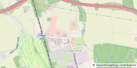 Map of Enfield