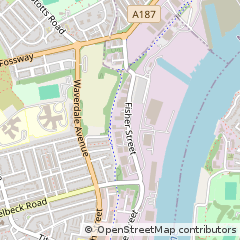 Map of Newcastle Upon Tyne, Tyne & Wear