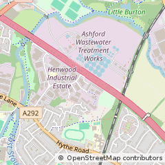 Map of Ashford, Kent