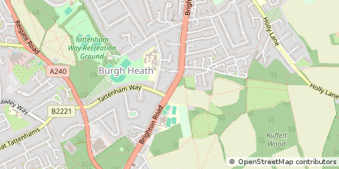 Map of Banstead