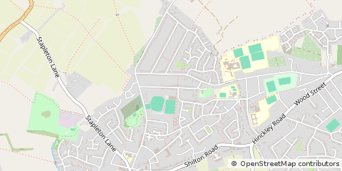 Map of Leicester