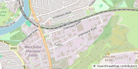Map of Aberdeen