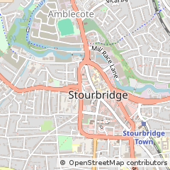 Map of Stourbridge, West Midlands, West Midlands