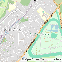 Map of Ascot, Berks