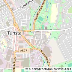Map of Stoke-on-Trent