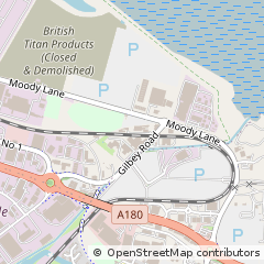 Map of Grimsby, Lincolnshire