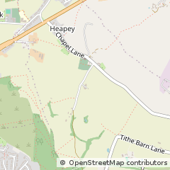 Map of Chorley, Lancashire