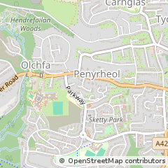 Map of Swansea