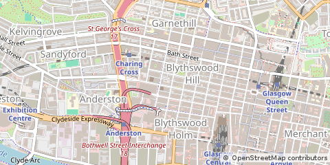 Map of Glasgow