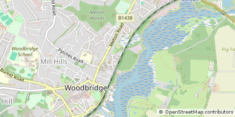 Map of Ipswich, Suffolk
