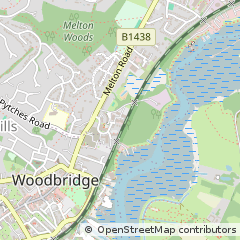 Map of Ipswich, Suffolk