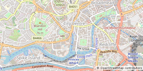 Map of Bristol