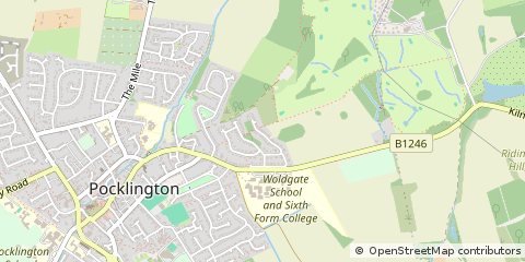 Map of York, North Yorkshire