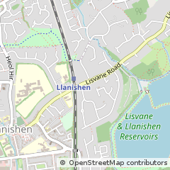 Map of Cardiff