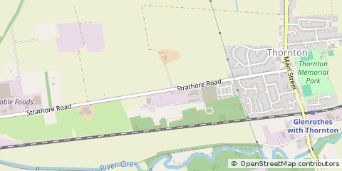 Map of Kirkcaldy