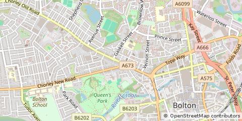 Map of Bolton