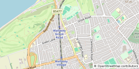 Map of Wallasey