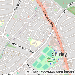 Map of Solihull