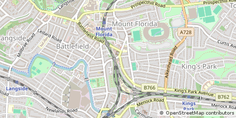 Map of Glasgow