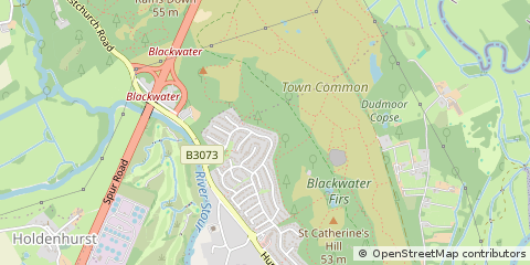 Map of Christchurch