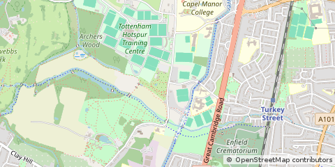 Map of Enfield