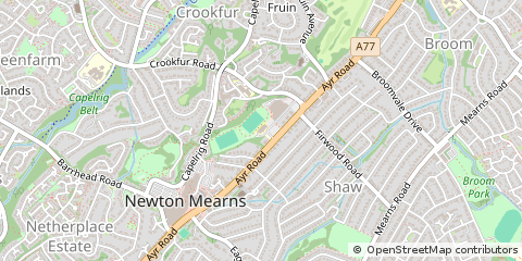 Map of Glasgow