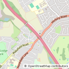 Map of Horbury Wakefield, West Yorkshire