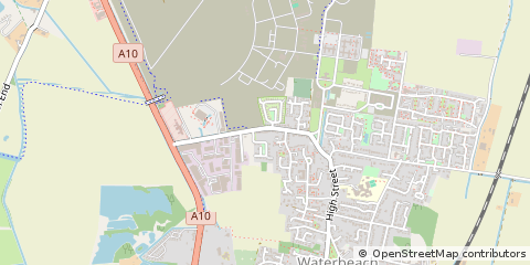 Map of Cambridge, Cambridgeshire