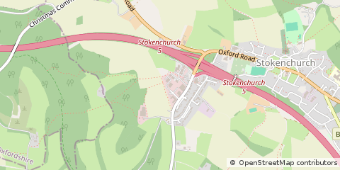 Map of High Wycombe