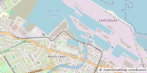 Map of Edinburgh, City of Edinburgh