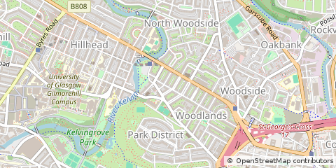Map of Glasgow