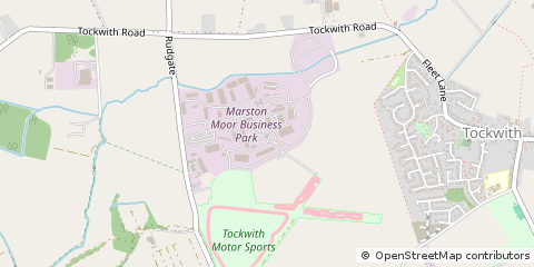 Map of York, North Yorkshire