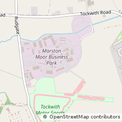 Map of York, North Yorkshire