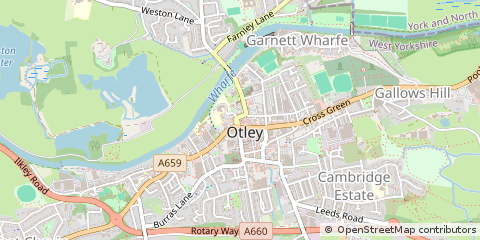Map of Otley