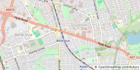 Map of Manchester
