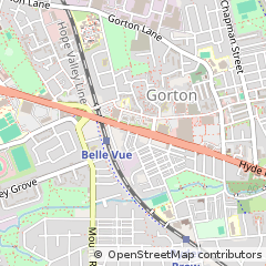 Map of Manchester