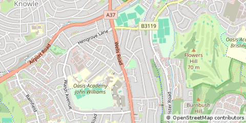 Map of Bristol