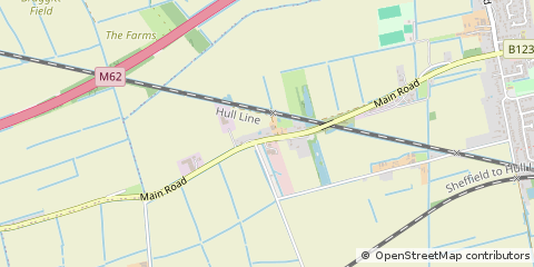 Map of Goole, East Yorkshire
